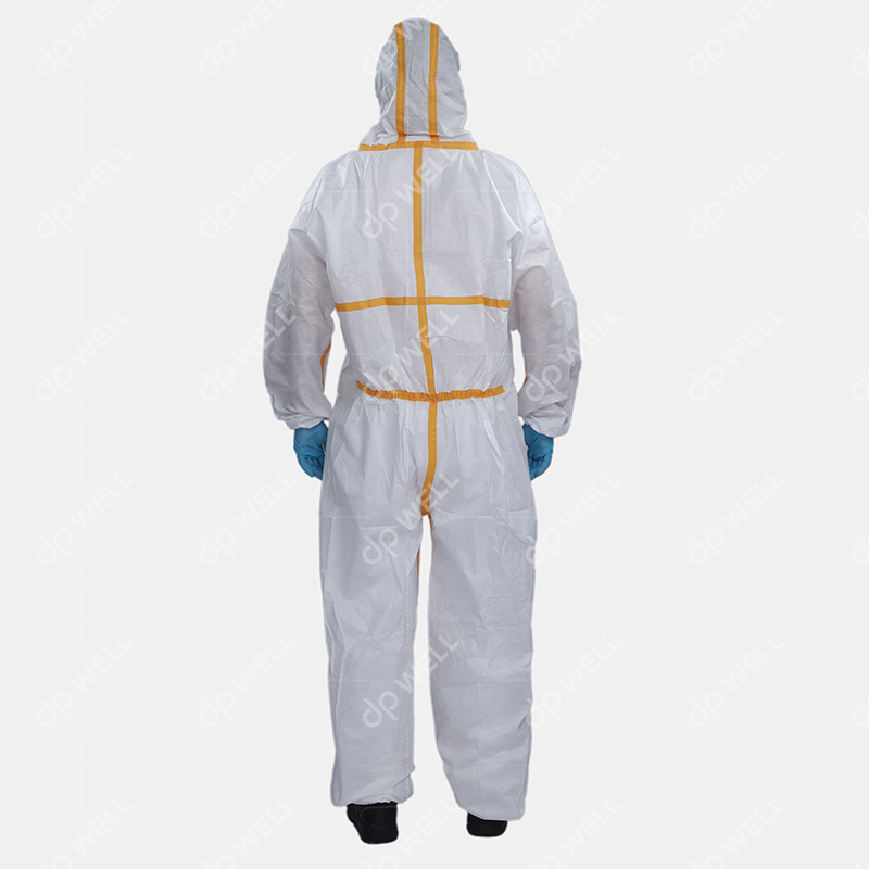 Type56 SMS Taped Coveralls,Style No. 2280