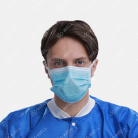 Disposable Surgical 3-ply Type IIR Face Mask with Ties Style NO. 1192