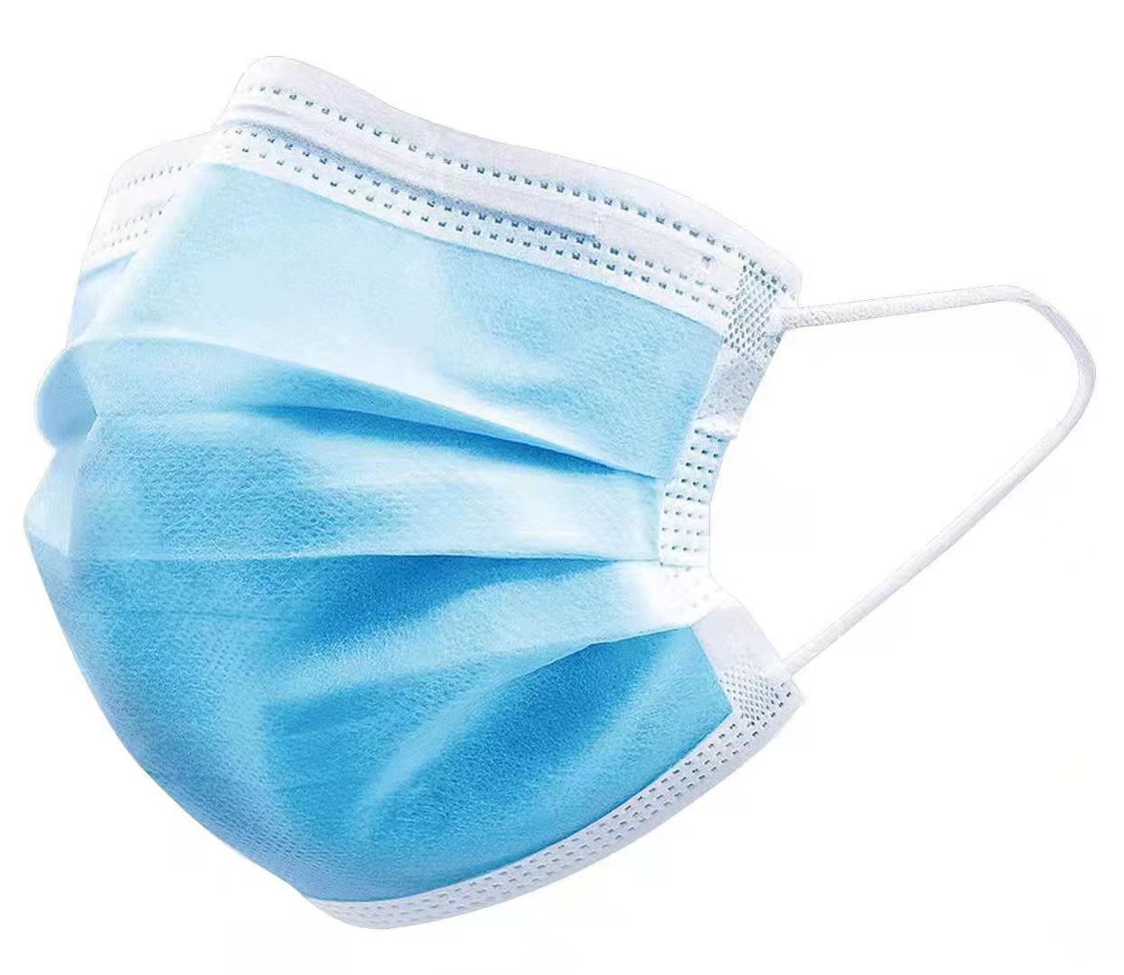 Disposable Medical 3-ply Type IIR Face Mask with Elastic Style NO. 1182