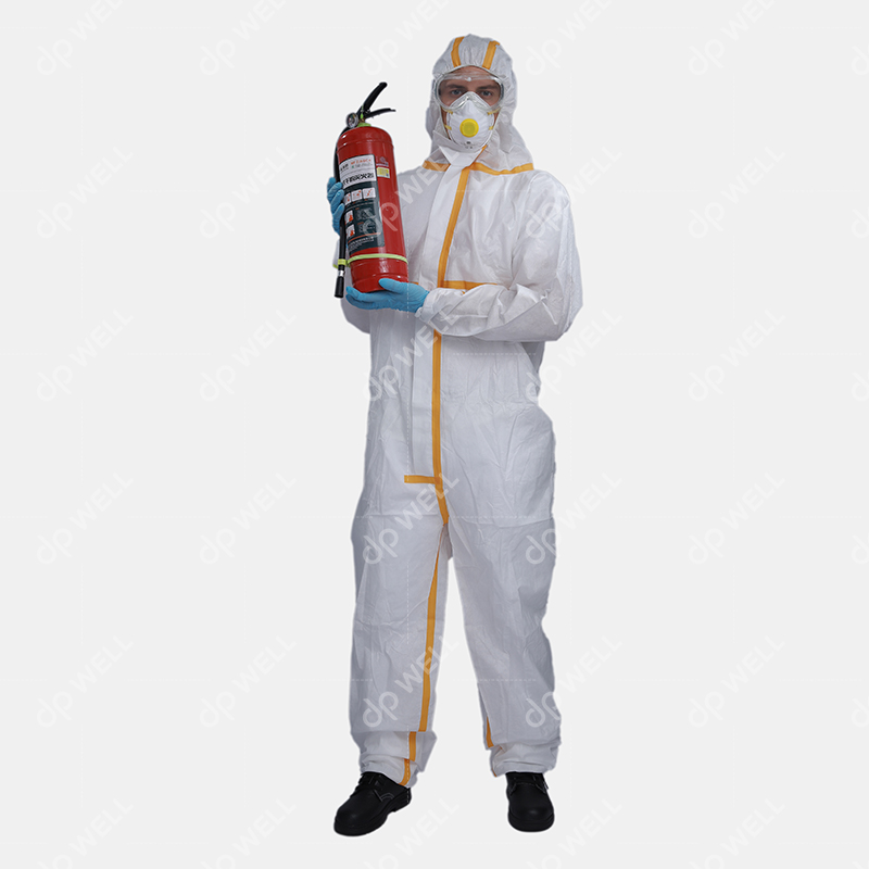 Type56 SMS Taped Coveralls,Style No. 2280