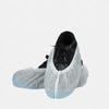Disposable PP Shoe Covers,with elastic at bottom,anti skid,Machine Made Style No.6122