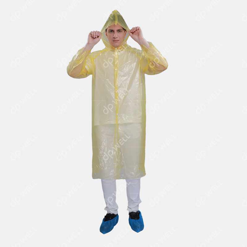 Disposable LDPE Ponchos/Raincoat,Style No.3412