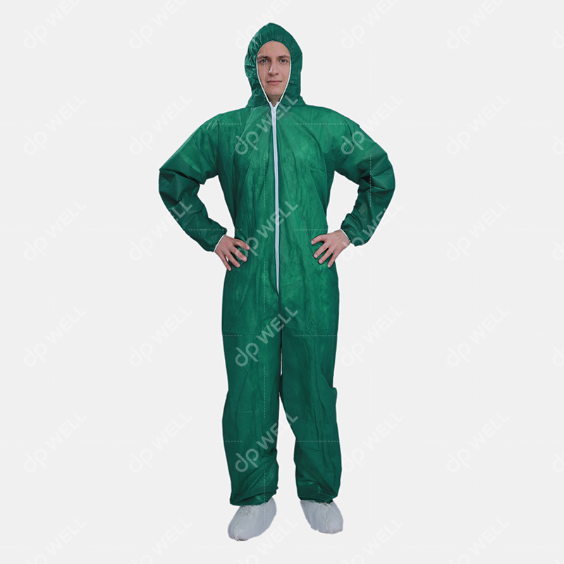 Category I Disposable PP Coverall, Style No. 2100