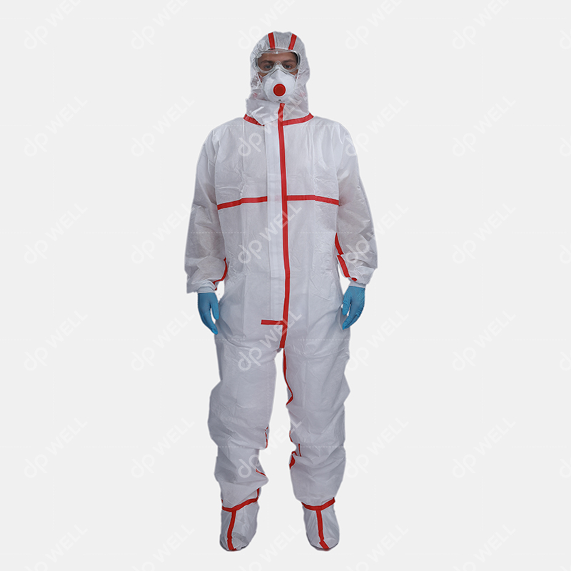 Type56 SMS Taped Coveralls,Style No. 2280