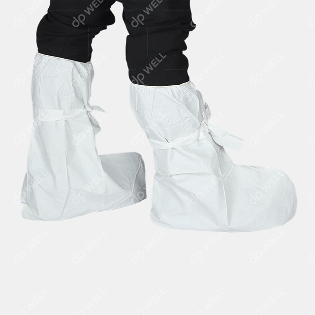 Disposable Microporous Film Waterproof Boot Covers Style No.6350