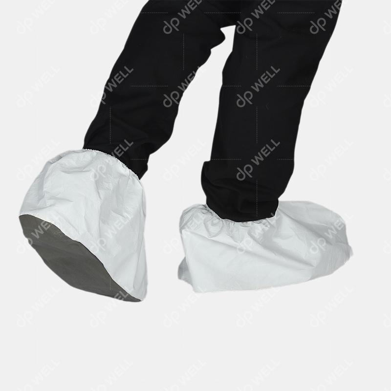 Disposable Microporous Shoe Covers with PVC Sole Style No.6325