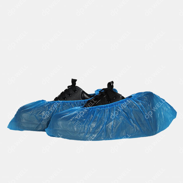 Disposable LDPE Shoe Covers,Machine Made Style No.6420