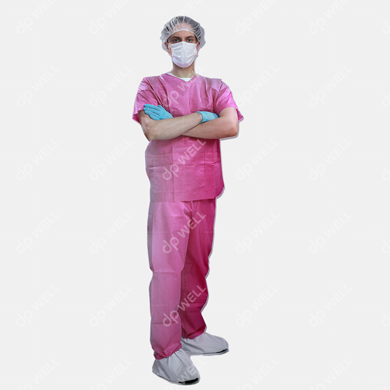 Disposable SMS Scrub Suit,Style No.4200