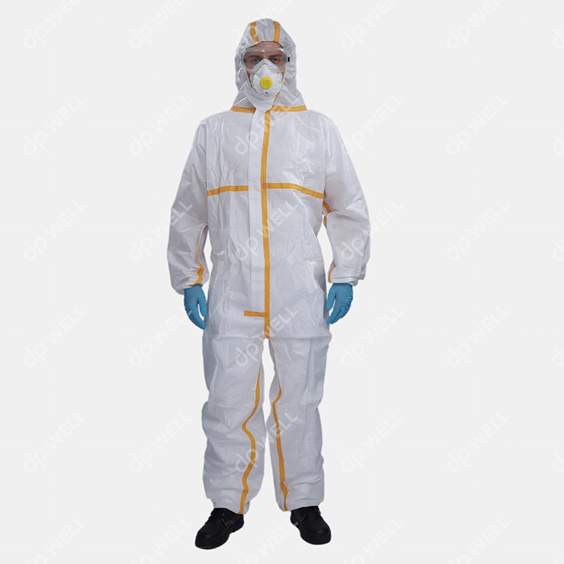 Type56 SMS Taped Coveralls,Style No. 2280