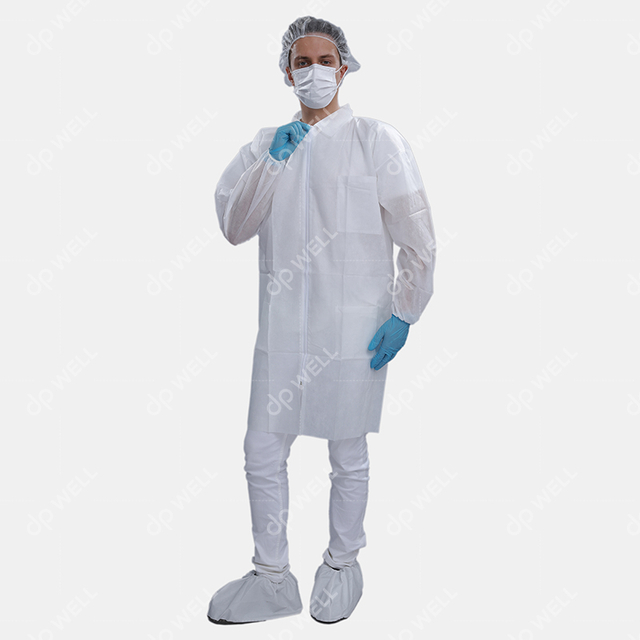 Disposable PP Lab Coat 3103
