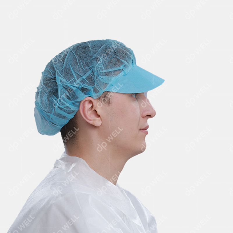 Disposable Nonwoven Peak Bouffant Cap Style No.1107