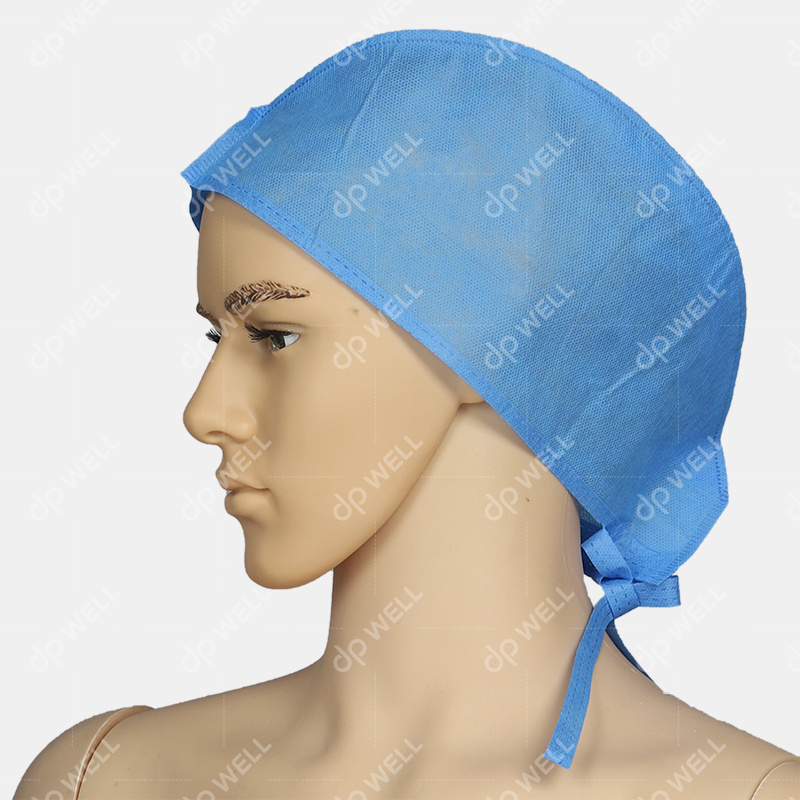 Disposable Surgical Cap With Ties Style No.1502