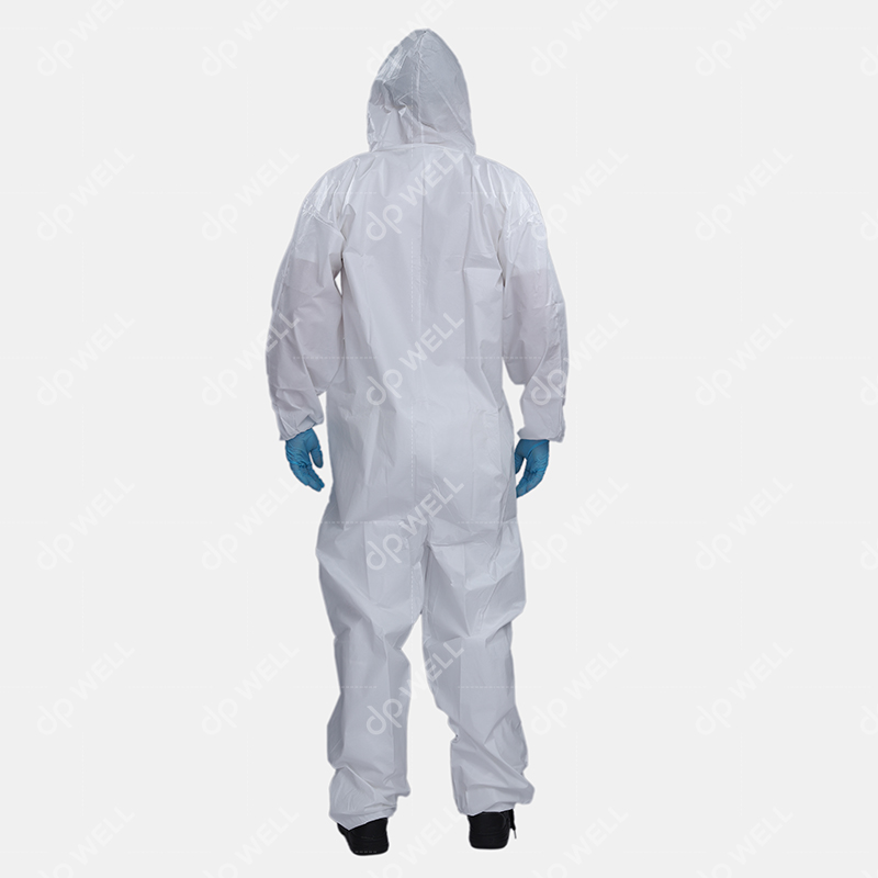 Microporous 55GSM Type 5B/6B Coverall Style No. 2310-55