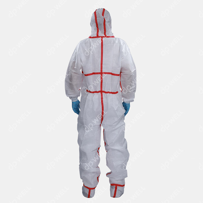 Type56 SMS Taped Coveralls,Style No. 2280