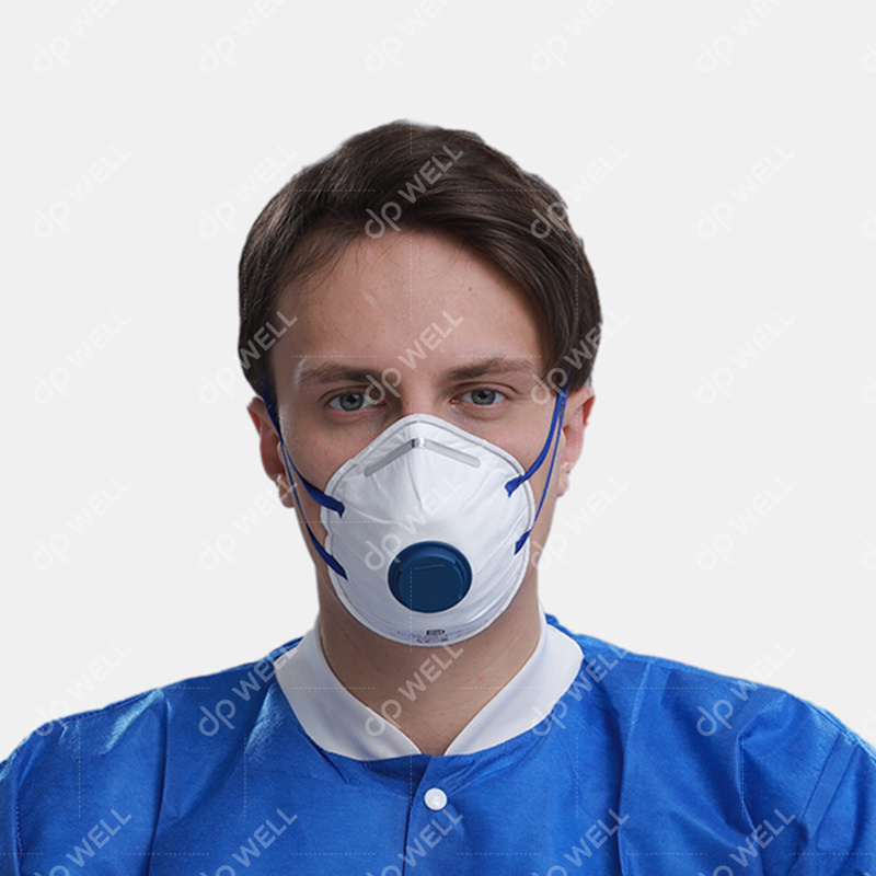 Disposable Valved Cup FFP2 respirator Mask,Style No. 1119CV 