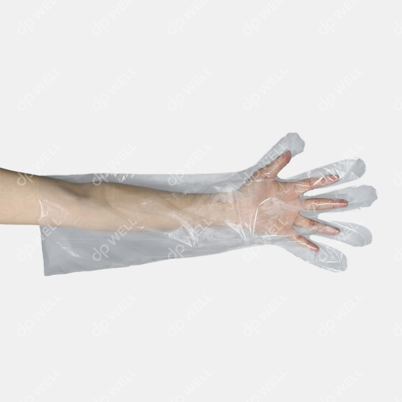 Disposable Extra Long LDPE Veterinary Gloves,Style No.6405