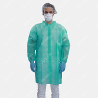 Disposable PP Lab Coat 3102-G
