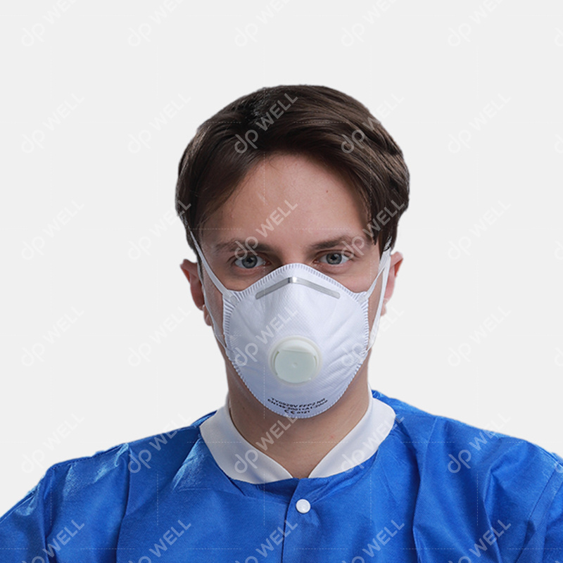 Disposable Valved Cup FFP2 respirator Mask,Style No. 1119CV 