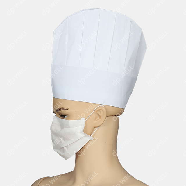 Disposable Paper Chef Cap Style No.1606
