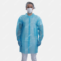 Disposable PP Lab Coat 3102—B