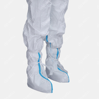 Disposable Microporous Film Waterproof Boot Covers with Tape Style No.6360