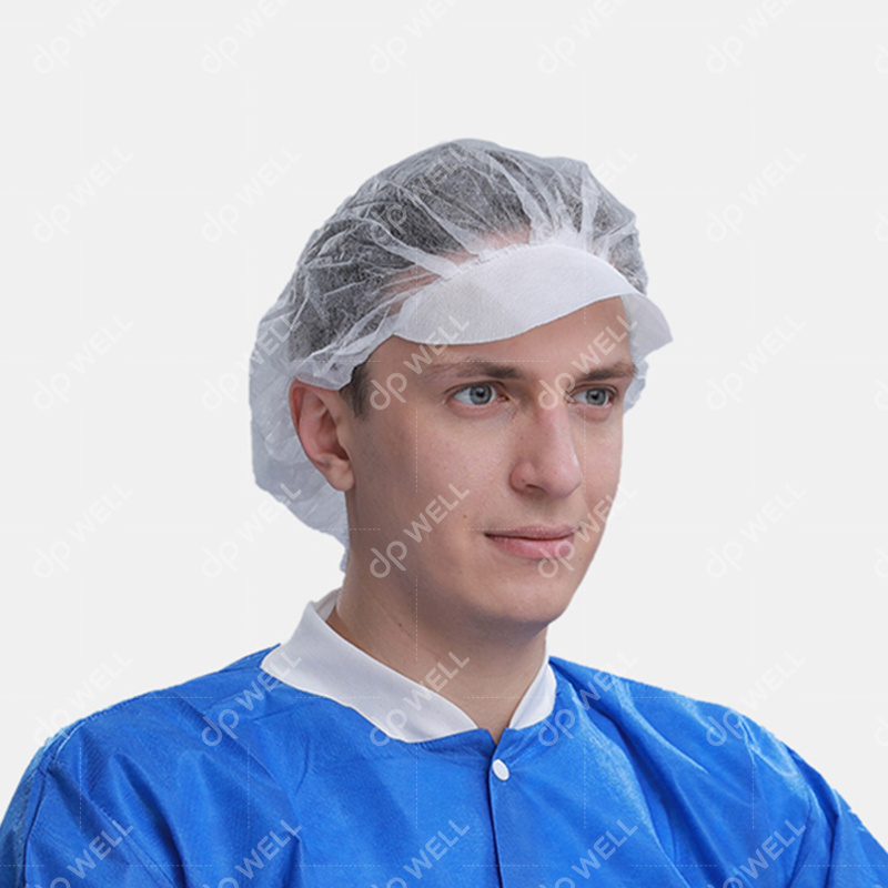 Disposable Nonwoven Peak Bouffant Cap Style No.1107
