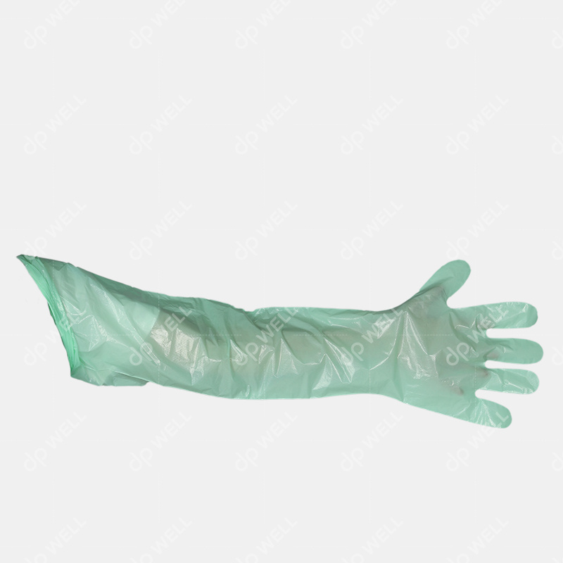 Disposable Extra Long LDPE Veterinary Gloves,Style No.6405