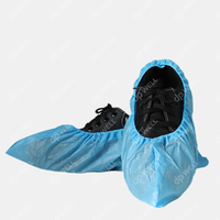 Disposable PP Laminated Sticky Film, Super Sticky Shoe Covers,Anti Skid,Machine Made Style No.6124