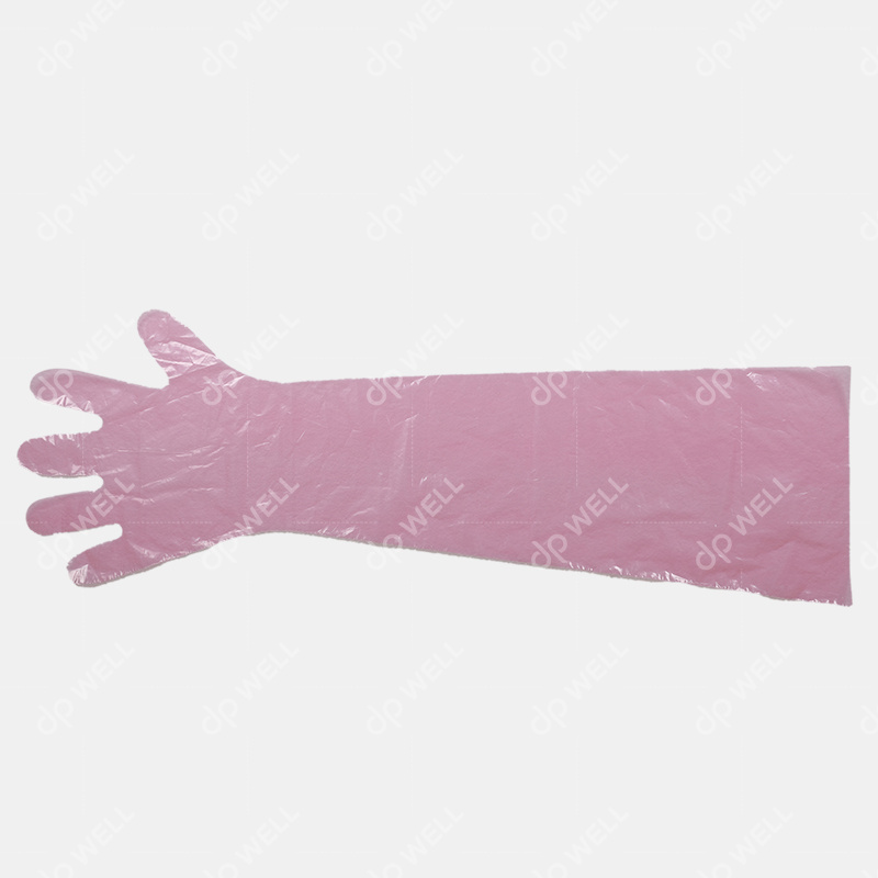 Disposable Extra Long LDPE Veterinary Gloves,Style No.6405