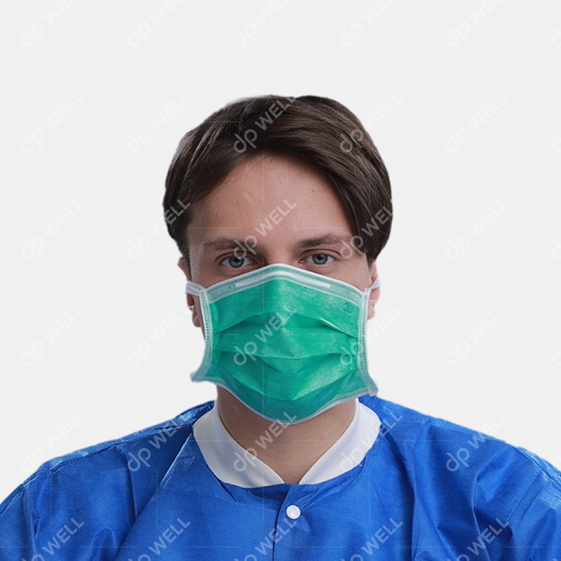 Disposable Surgical 3-ply Type IIR Face Mask with Ties Style NO. 1192