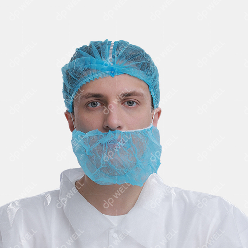 Disposable PP Mob Cap With Detectable Metal Strip Style No.1102
